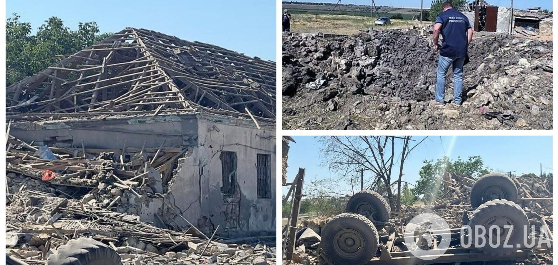 Оккупанты устроили массированный обстрел села на Николаевщине, есть погибший. Фото