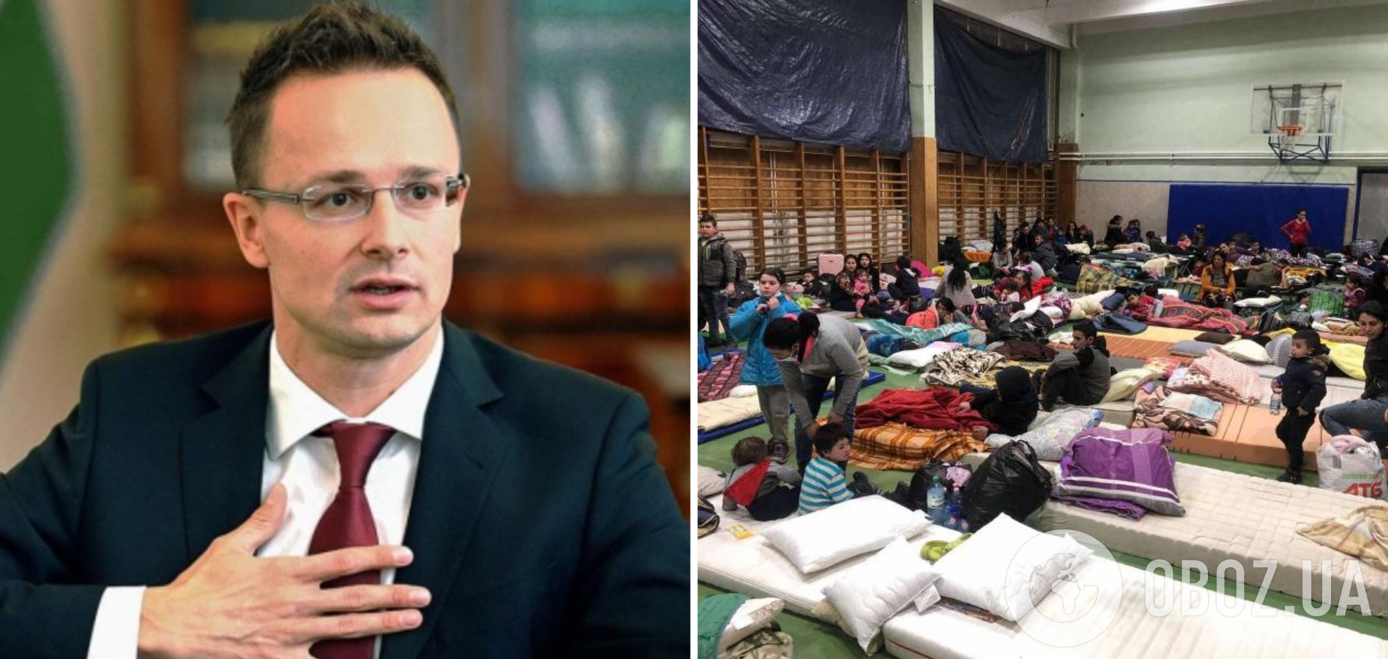 Сіярто розповів, чому Угорщина не постачає зброю Україні та скільки біженців прийняла країна