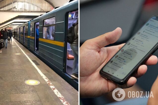 Вел стрим и приставал к сотрудникам метро: в Киеве фанат Путина закатил истерику и чуть не отхватил от пассажиров. Фото