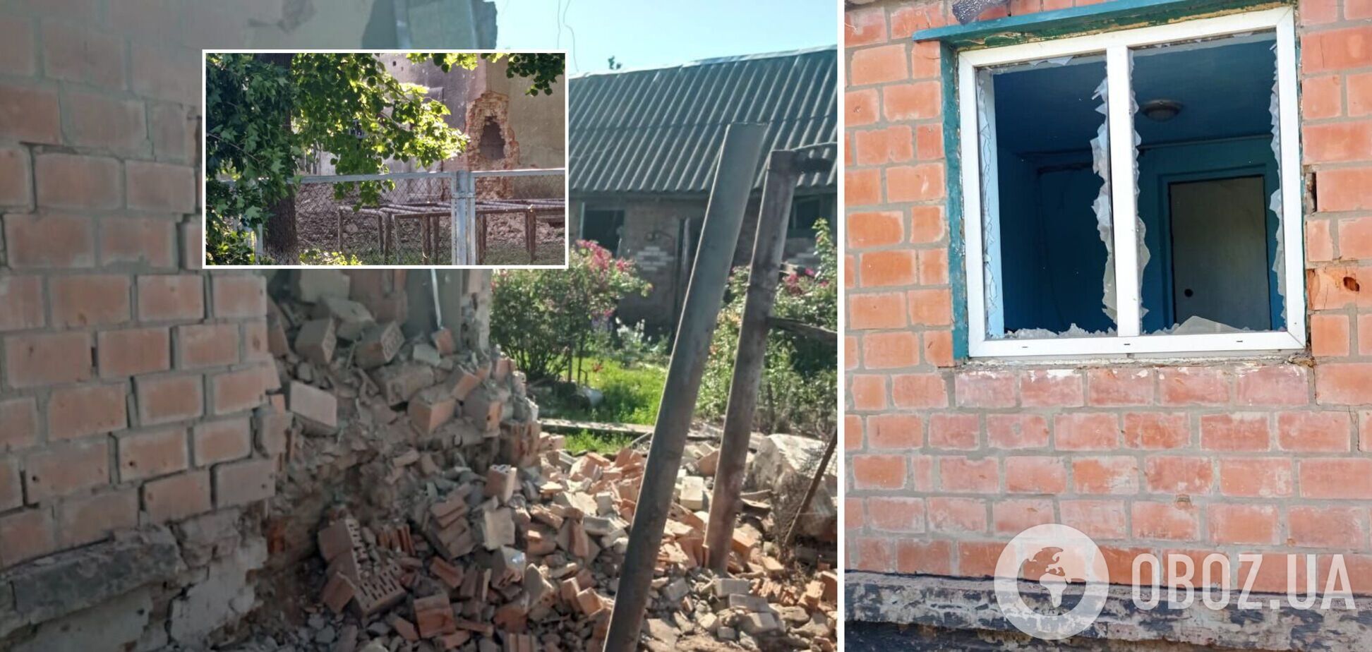Войска РФ обстреляли Сумщину из минометов и сбросили взрывчатку с беспилотников. Фото последствий