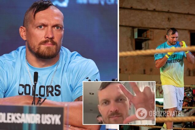 Усик записал обращение к бойцам ВСУ. Военный показал видео со словами боксера
