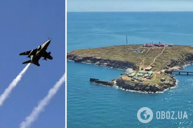 Войска РФ хотели нанести удар по Змеиному