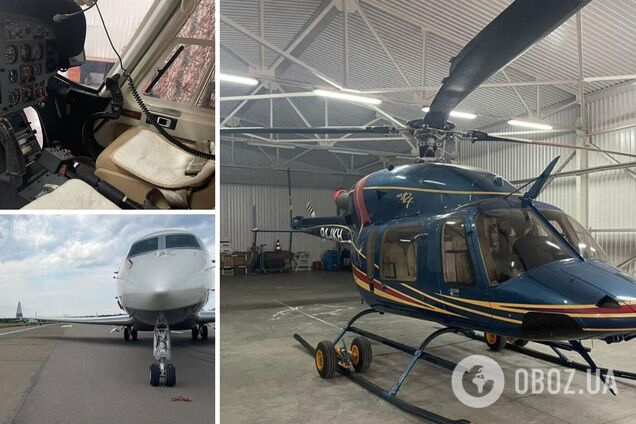 Арестованные вертолет и самолет Медведчука передали на нужды ВСУ – Нацполиция