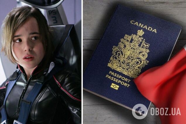 Актор-трансгендер Елліот Пейдж показав своє нове фото на паспорт