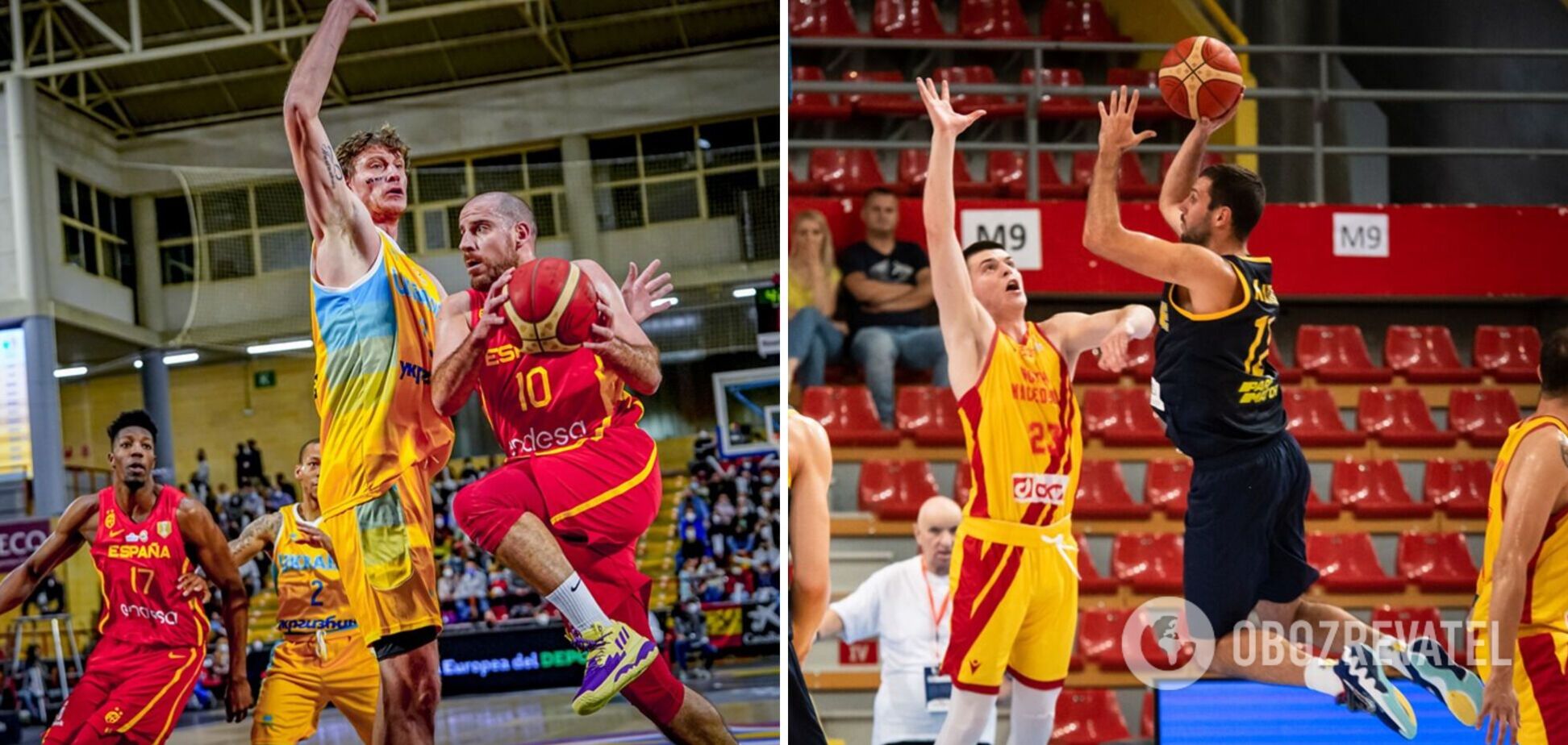 Украина – Испания: результат матча отбора к чемпионату мира-2023 по баскетболу