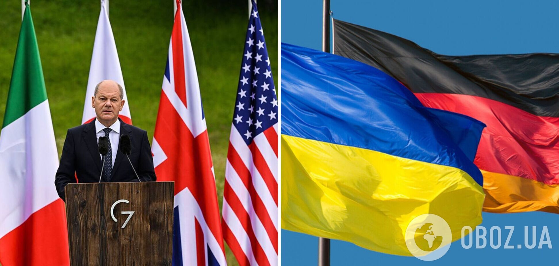 Шольц заявив, що Німеччина готова надати Україні гарантії безпеки