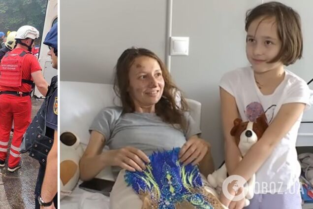 Як 7-річна Женя дивом вижила після ракетного обстрілу Києва і врятувала маму. Неймовірна історія про любов