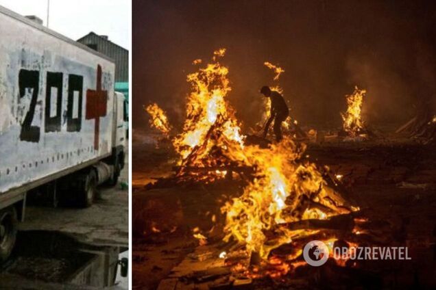 Оккупанты сжигают тела своих погибших в Мелитополе, чтобы не платить их родным 'гробовые' – Атеш