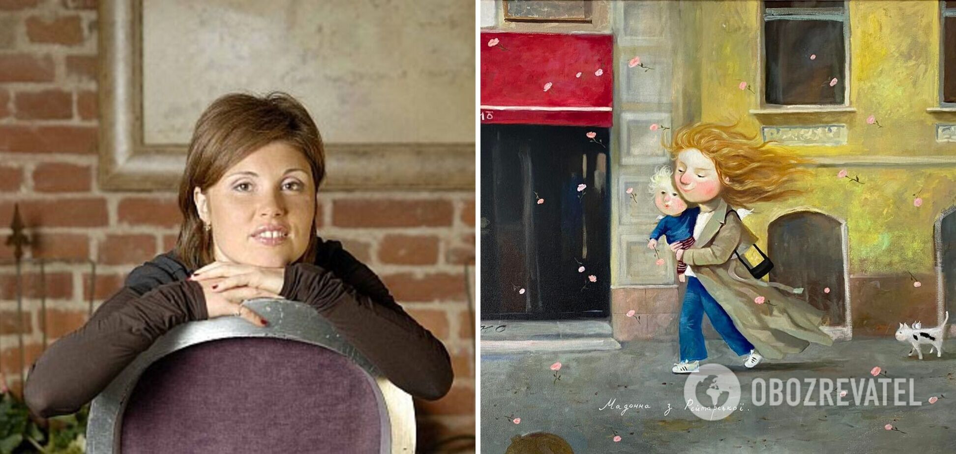 Дом Гапчинской разграбили оккупанты: художница выразила свою боль в новой картине