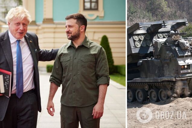 Джонсон став лідером з організації постачання військової допомоги Україні