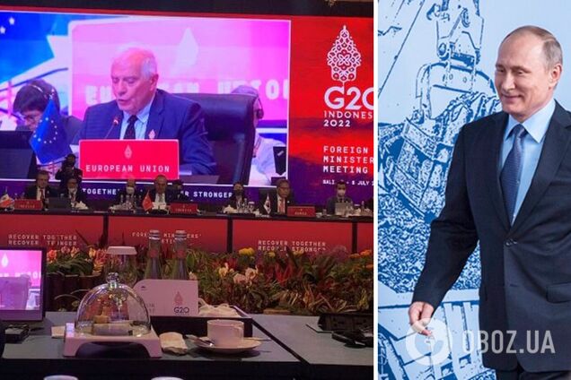 Боррель на зустрічі міністрів G20 закликав покласти край війні в Україні