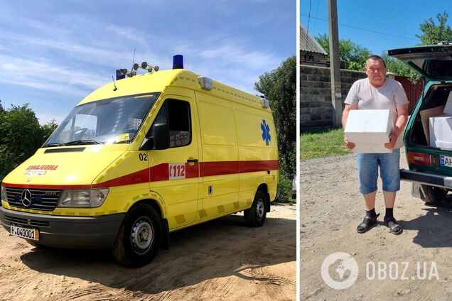 Фонд Бориса Колеснікова передав черговий автомобіль швидкої допомоги українським захисникам