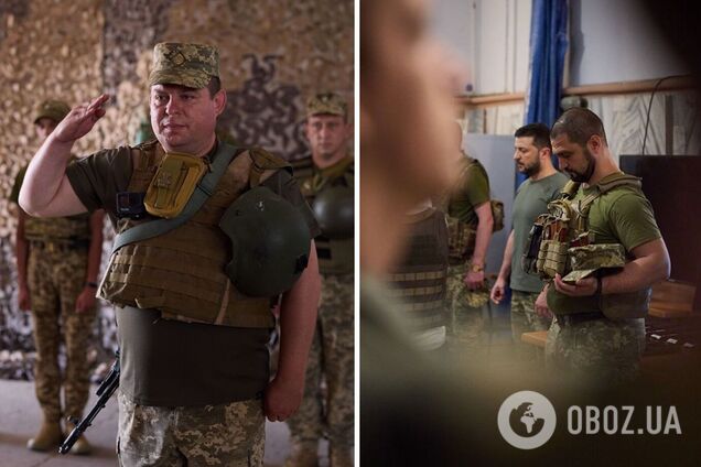 Зеленский посетил передовые позиции украинских защитников и вручил бойцам награды. Фото