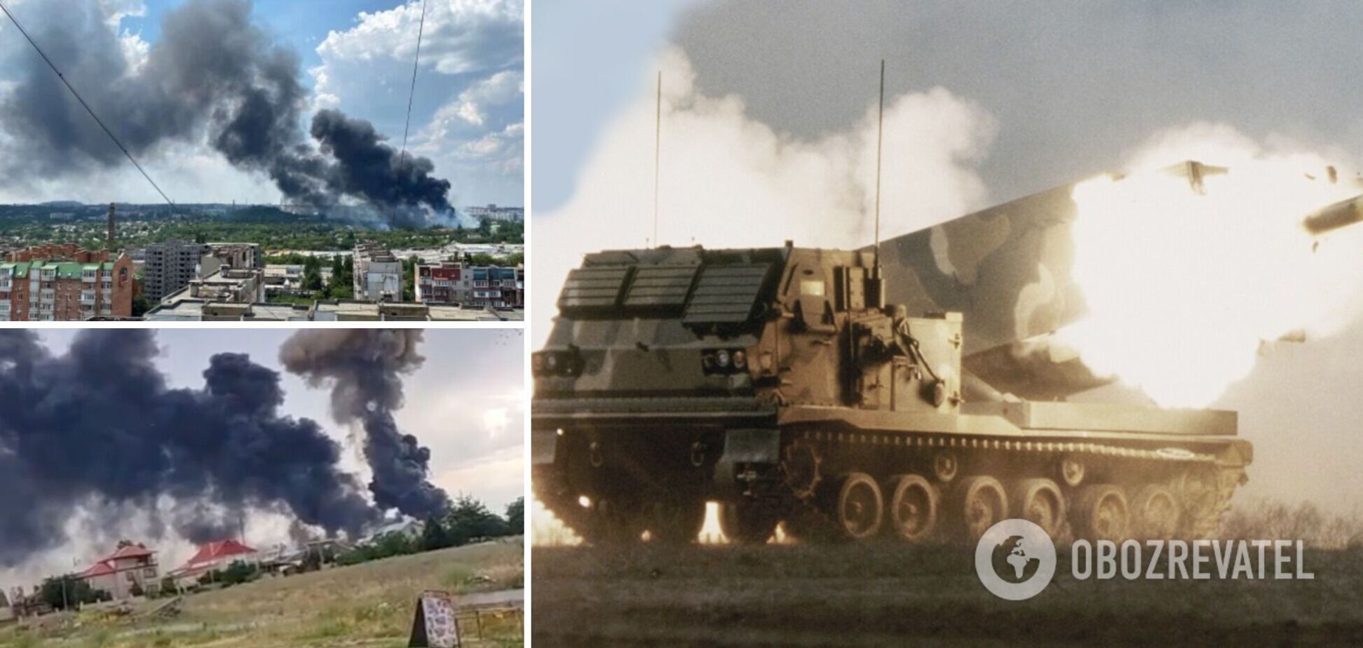 На Херсонщині горить завод 'Полімер', де окупанти влаштували склад боєприпасів, – Хлань