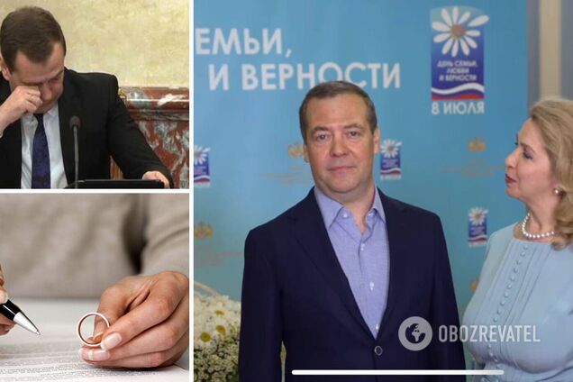 Медведев отреагировал на слухи о разводе с женой странным видео