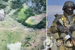 Танки та БМП зробили 'жест доброї волі': знищення колони ворожої техніки показали на відео