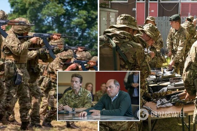 У Британії почали готувати першу групу українських військових у рамках програми допомоги ЗСУ. Фото