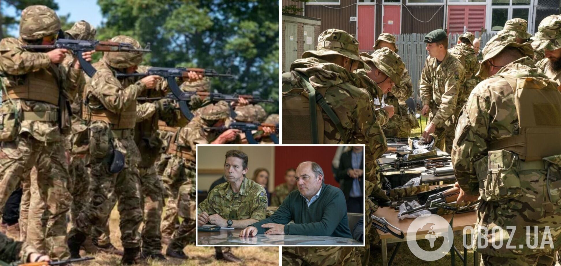 У Британії почали готувати першу групу українських військових у рамках програми допомоги ЗСУ. Фото