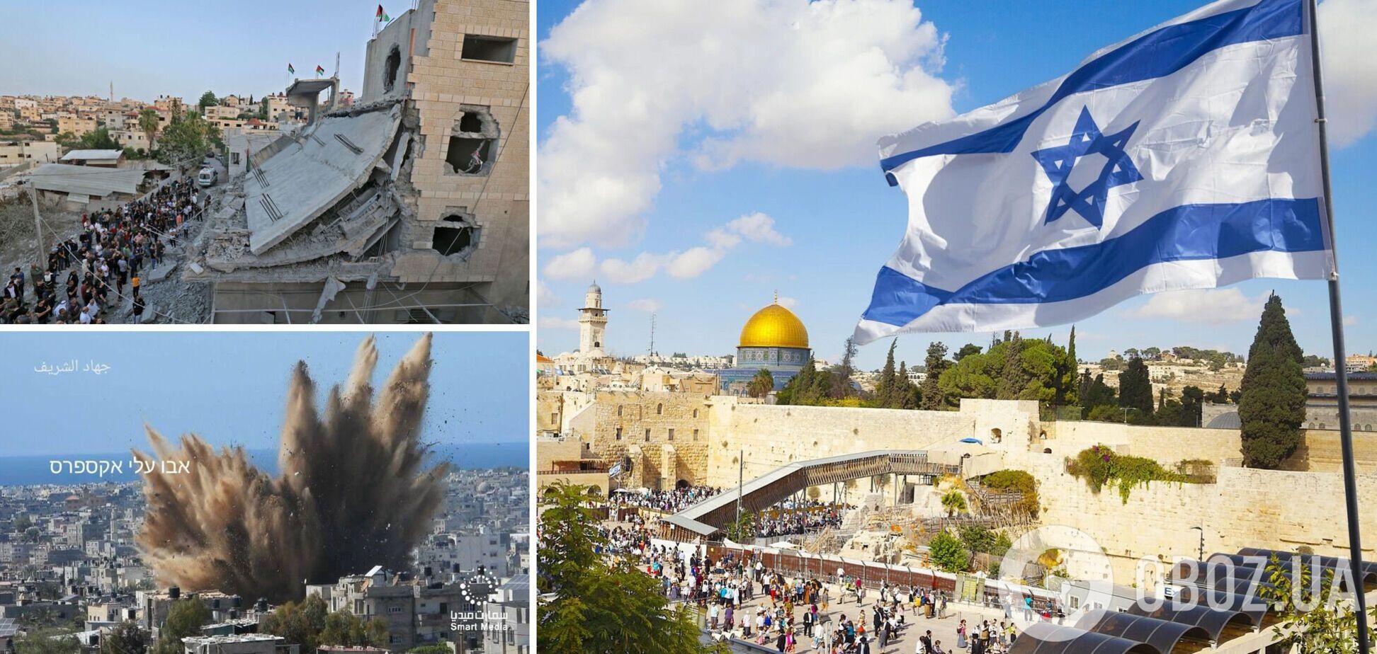 Как армия Израиля уничтожает объекты врага