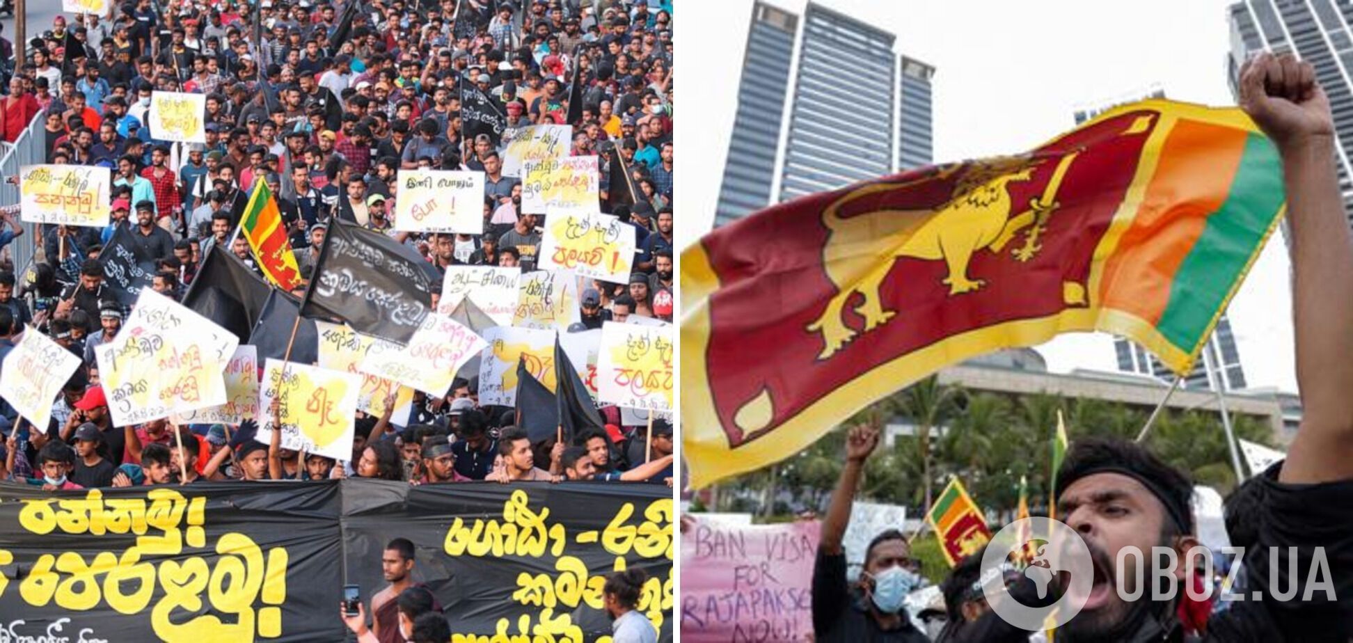 На Шри-Ланке протестующие захватили резиденцию президента