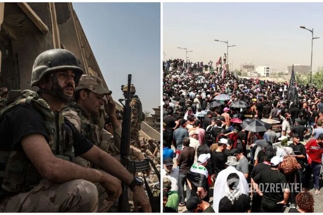 В Багдад ввели войска из-за масштабных протестов: что происходит. Видео