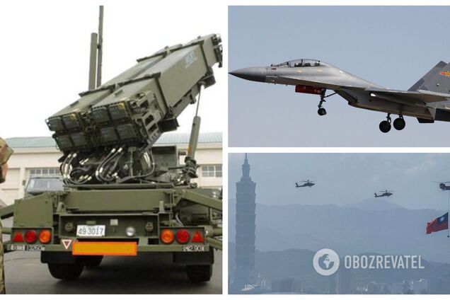 Чотири літаки Китаю увійшли в зону ППО Тайваню