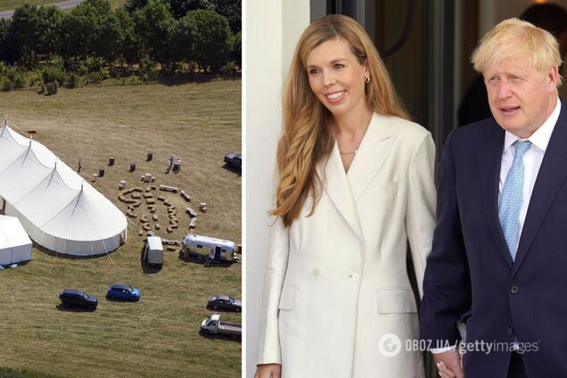 Сукня в оренду, сіно та особняк друга. Борис і Керрі Джонсон через рік після вінчання влаштували пишне весілля