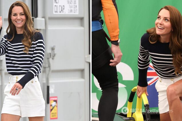 Кейт Міддлтон з'явилася на публіці в стильних коротких шортах. Фото