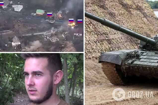 Танк под командованием Назара Вернигоры дал бой вражеской колонне