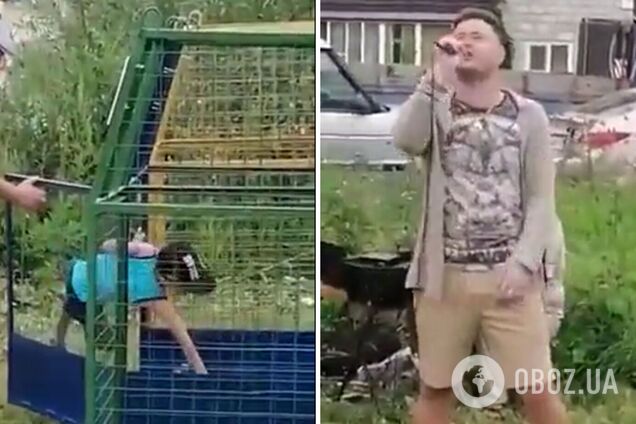 В России провели торжественный концерт в честь открытия контейнера для сбора мусора. Видео