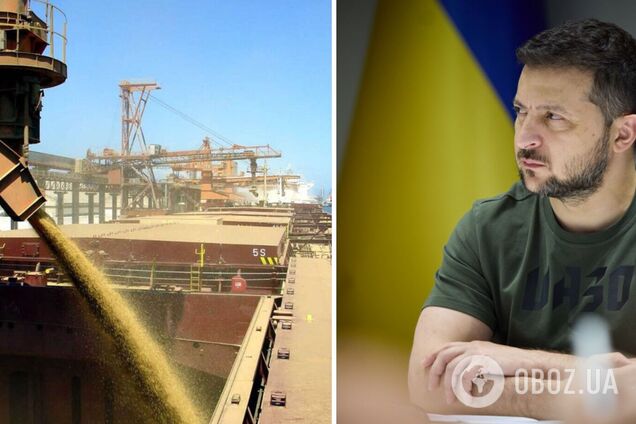 Зеленский: порт заработал, экспортное движение началось – посмотрим, как будут работать договоренности