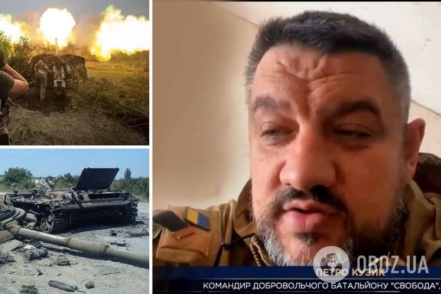 Оккупанты понесли колоссальные потери, – командир батальона 'Свобода' Петр Кузик