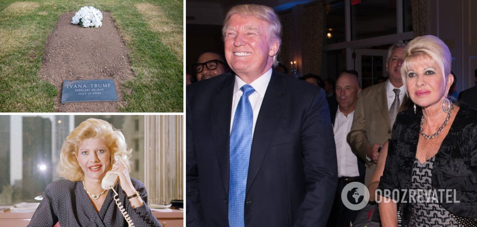 Трампа звинуватили у тому, що він поховав екс-дружину на території гольф-клубу не просто так