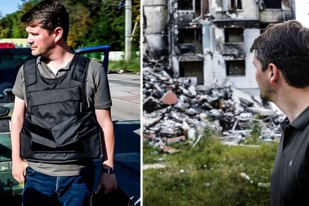 'Это российский государственный терроризм': депутат Бундестага побывал в Харькове и осудил преступления РФ. Фото