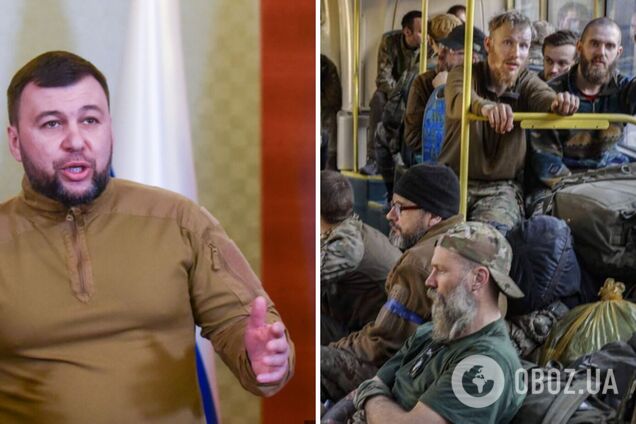 Терорист Пушилін розповів, коли окупанти планують влаштувати 'трибунал' над захисниками Маріуполя