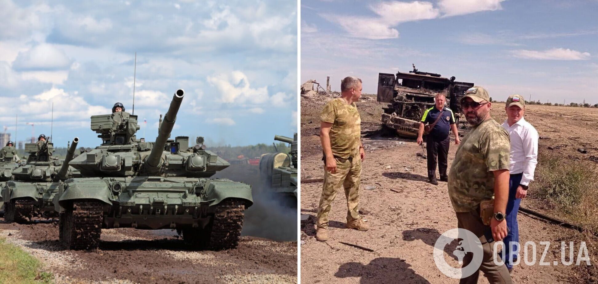 У мережі показали наслідки вибухів в окупованій Новоолексіївці біля адмінкордону з Кримом. Фото