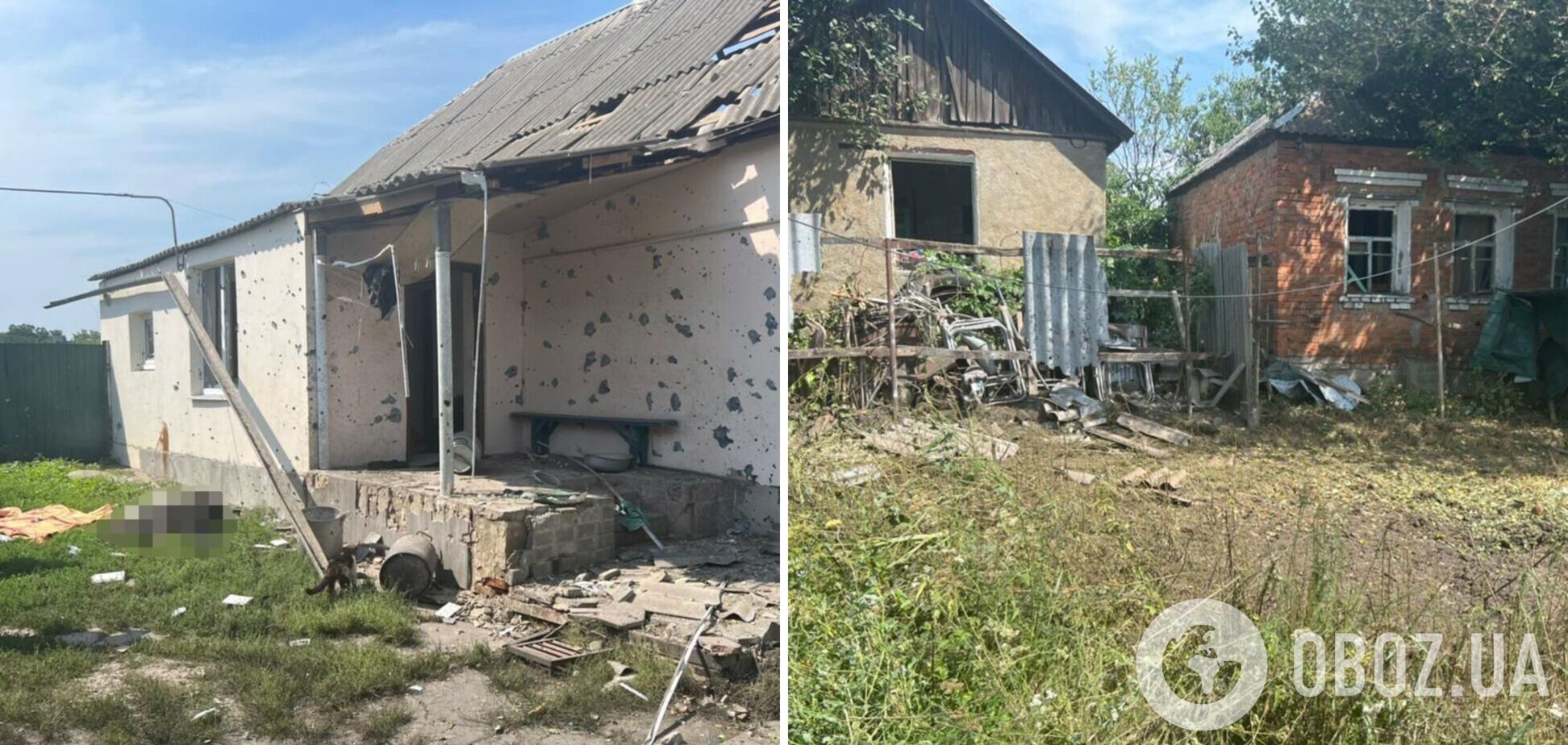 Оккупанты обстреляли Старый Салтов в Харьковской области кассетными снарядами, есть погибшие. Фото
