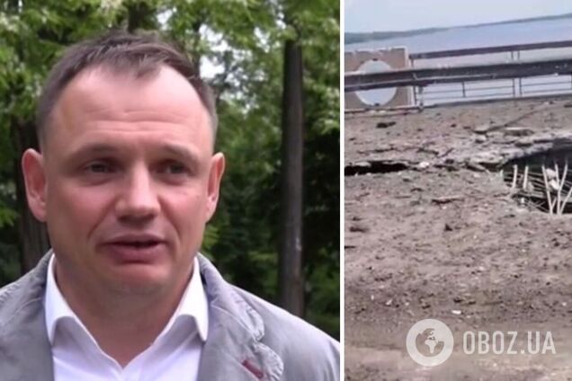 Стремоусов заявив, що ЗСУ вдарили по Антонівському мосту 'одним камінчиком'