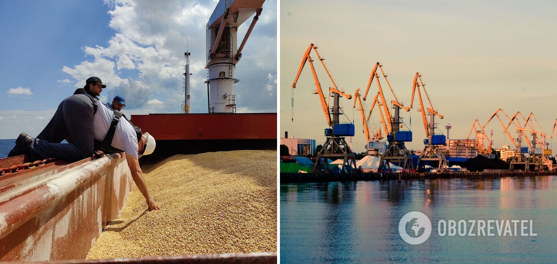 Зерно из Украины идет на экспорт уже месяц