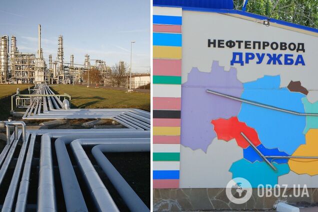 Россия перестала качать нефть по 'Дружбе' через Украину