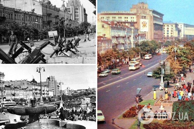 Хрещатик крізь роки