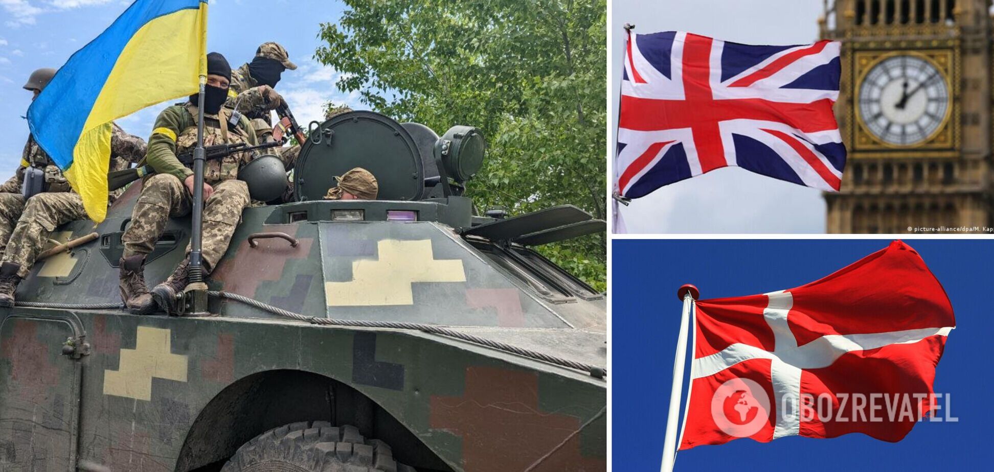 Данія відправить до Великої Британії військових інструкторів для тренування українців