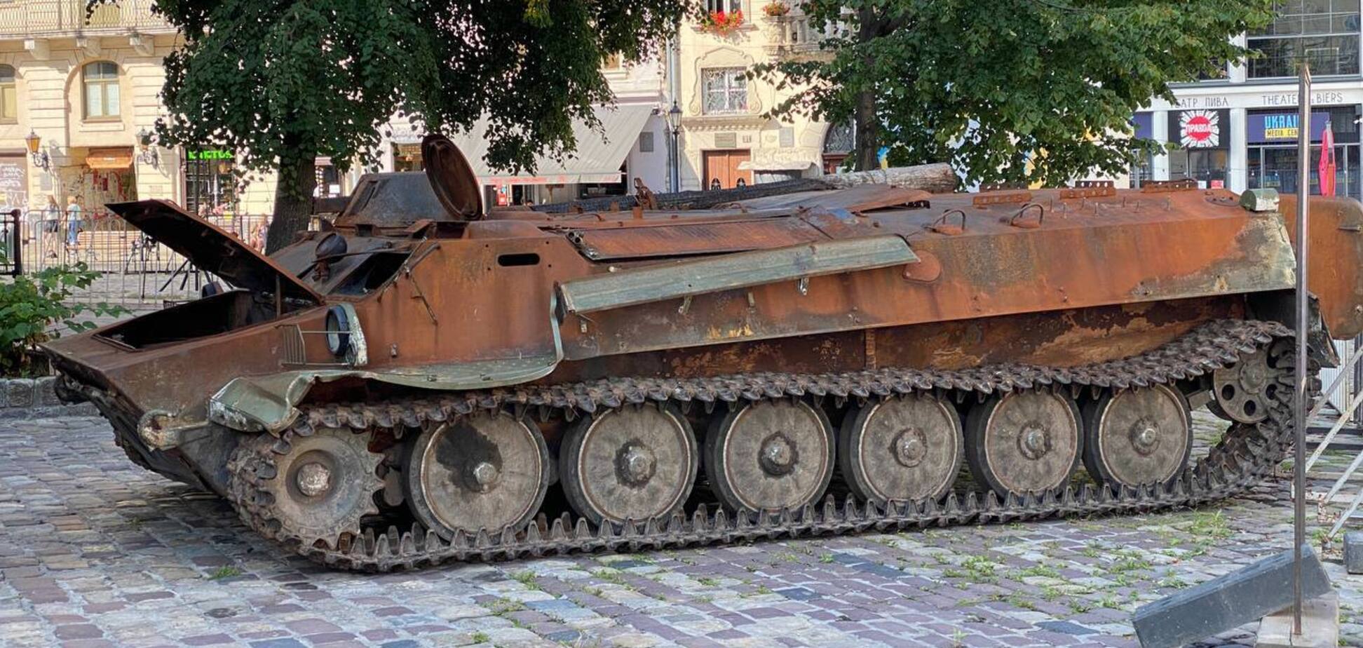 Во Львове готовят выставку разбитой техники российских оккупантов
