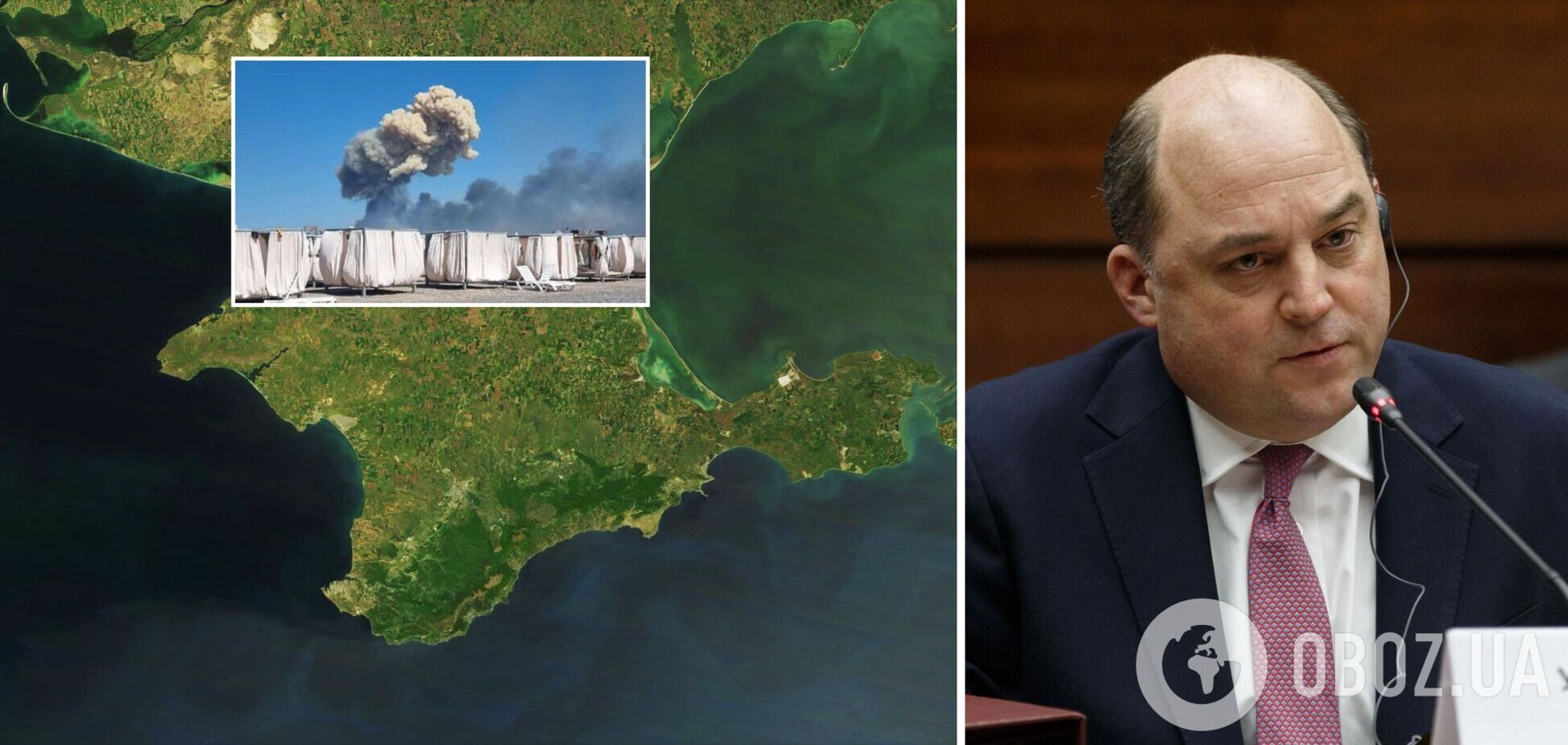 Міністр оборони Британії Воллес назвав російську авіабазу в Криму 'виправданою ціллю' для ЗСУ