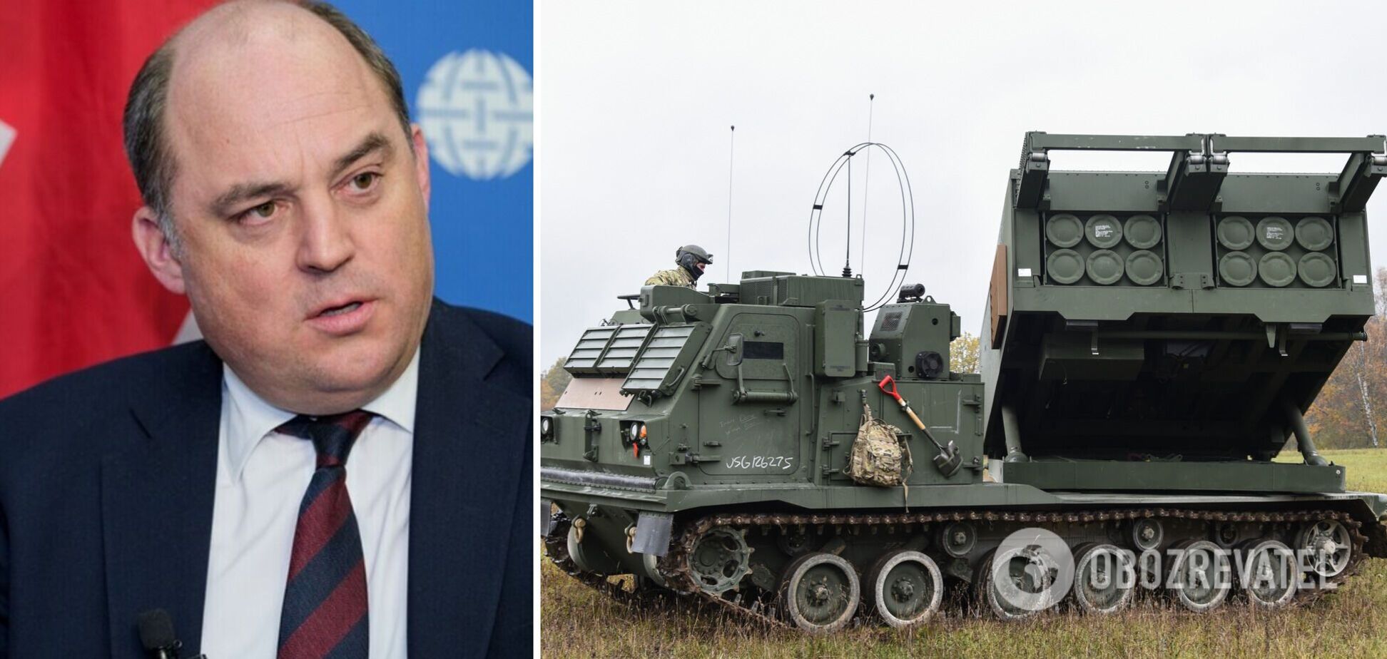 Уоллес заявил, что Украина получит новые установки М-270