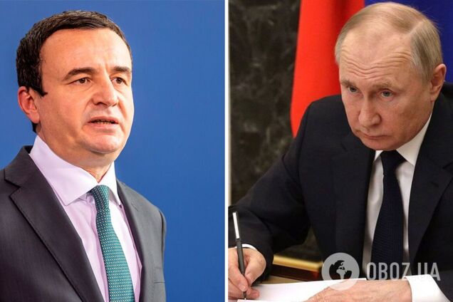 Путин заинтересован в обострении на Балканах: премьер Косово назвал его цель