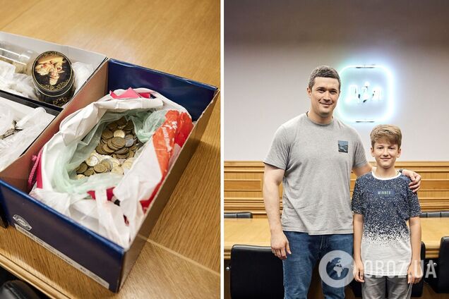 Школяр передав гроші на Армію дронів для ЗСУ