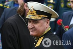 Командувача Чорноморського флоту РФ Ігоря Осіпова звільнили з посади