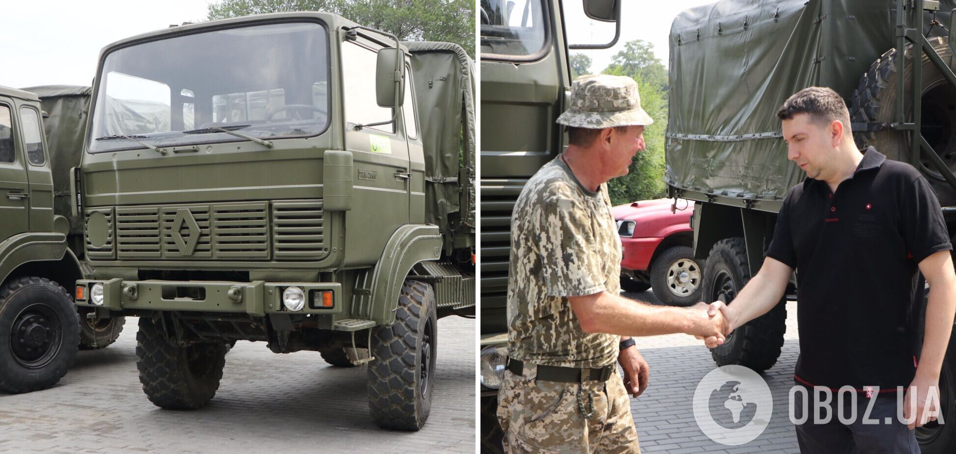 Міська влада Дніпра передала на фронт ще вісім вантажівок