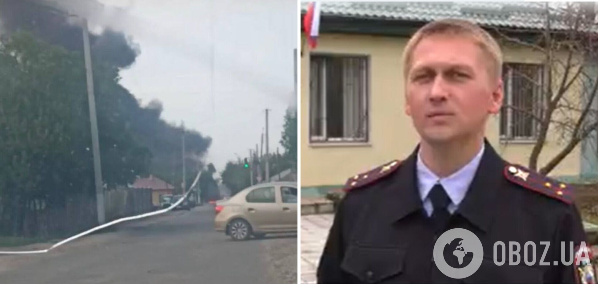 В оккупированном Старобельске партизаны взорвали авто с местным коллаборантом